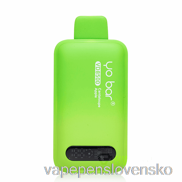 Yo Bar Vd8500 Jednorazový Melónový Jablkový Vape Bez Nikotinu